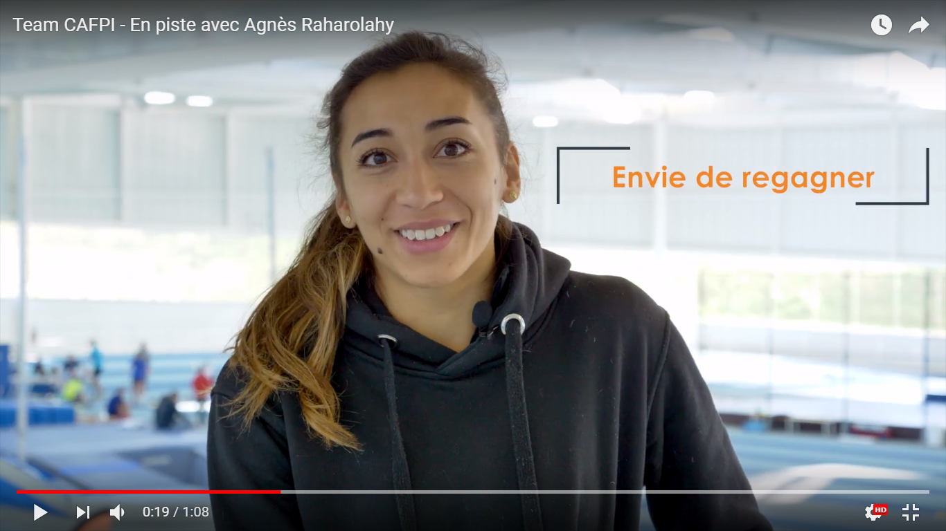 Team CAFPI : En piste avec Agnès Raharolahy