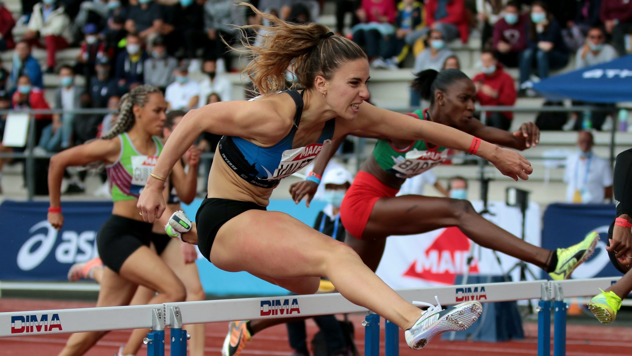 Laura Valette 100 M Haies Championnats De France Elite Athlétisme Angers Nmathlefr 4708