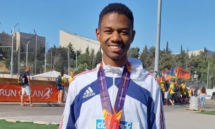 Dejan Ottou, champion d’Europe cadets du 200 m en 21″10 à Jérusalem