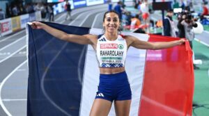 Agnès Raharolahy a décroché la médaille de bronze sur 800 m aux Championnats d'Europe en salle à Istanbul ce dimanche en 2'00"85.