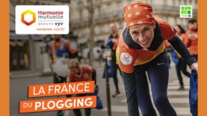 Notre partenaire Harmonie Mutuelle organise son premier tour de France de « plogging » avec une escale à Nantes le samedi 17 juin 2023.